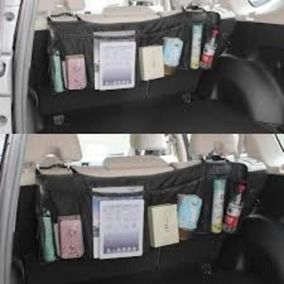Imagem de Organizador porta malas porta treco multiuso bolsa carro automovel bolsos com divisorias