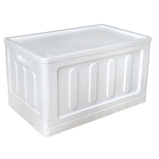 Imagem de Organizador Prático Design Dobrável Premium Tampa 75L Branco