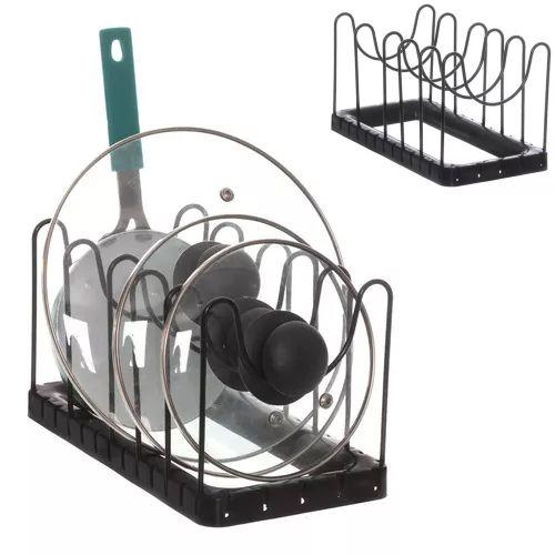 Organizador Suporte De Tampas Panela Cozinha Porta Tampa - Metaltru Imagem de Organizador Suporte De Tampas Panela Cozinha Porta Tampa