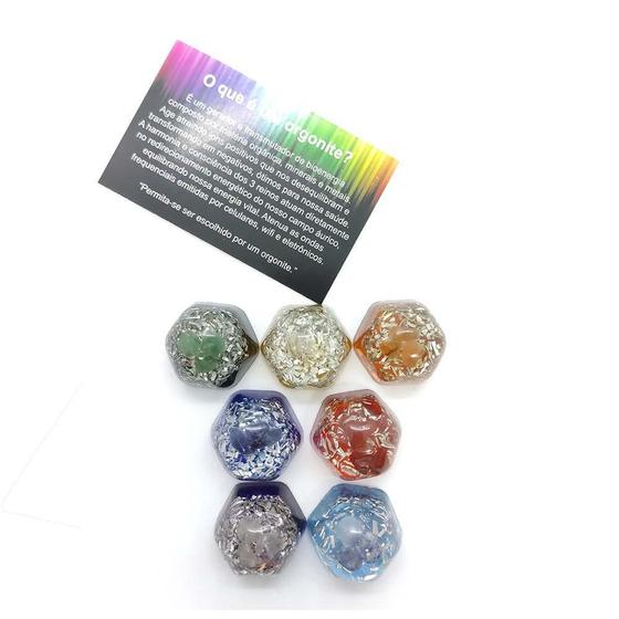 Imagem de Orgonite Dos 7 Chakras - Alinhamento Dos Chakras