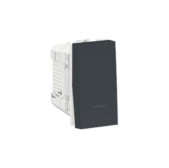 Imagem de ORION Módulo Interruptor Simples 10AX 250V 1 Módulo Grafite - SCHNEIDER (S70110194)