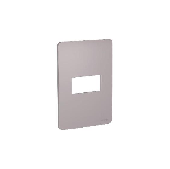 Imagem de ORION Placa 4X2 1 Posto Axis Grey - SCHNEIDER (S730101224)