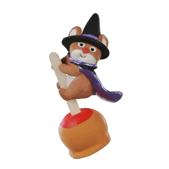 Imagem de Ornamento de Halloween Hallmark Keepsake 2021 - Mouse com Maçã Caramelada