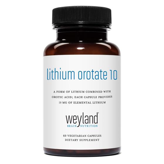 Imagem de Orotato de lítio Brain Nutrition 10 mg (1 frasco)