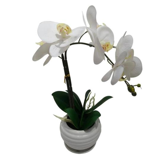 Orquidea 0 Branca com Vaso Decorativo ST55968 NDI - Vasos Decorativos -  Magazine Luiza