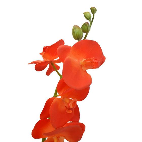 Orquídea Artificial Toque Real X6 Laranja 72cm - Bizoca - Flor e Planta  Artificial - Magazine Luiza