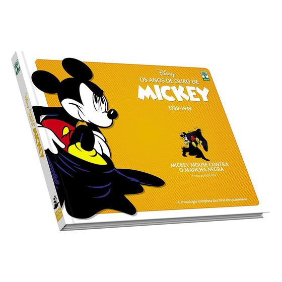 Imagem de Os Anos de Ouro de Mickey Contra o Mancha Negra  Capa Dura - Abril