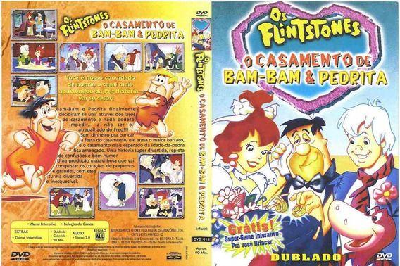 Imagem de os flintstones o casamento de bam-bam e pedrita dvd original lacrado