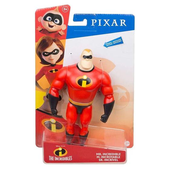 Os Incríveis Boneco Sr Incrível GLX80 - MATTEL - Bonecos - Magazine Luiza