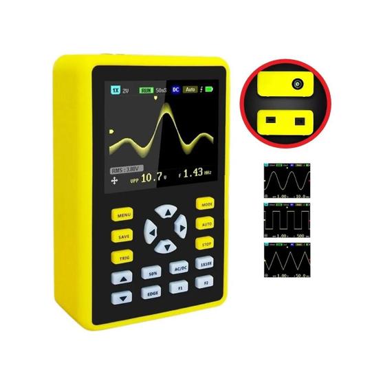 Imagem de Osciloscópio Digital Fnirsi Portátil 100Mhz Profissional