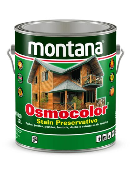 Imagem de Osmocolor Stain Mogno SemiTransparente Montana 3,6 L