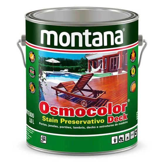 Imagem de Osmocolor Stain Uv-Deck 3,6 Litros - Montana