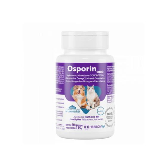 Imagem de Osporin 1000 60 Capsulas