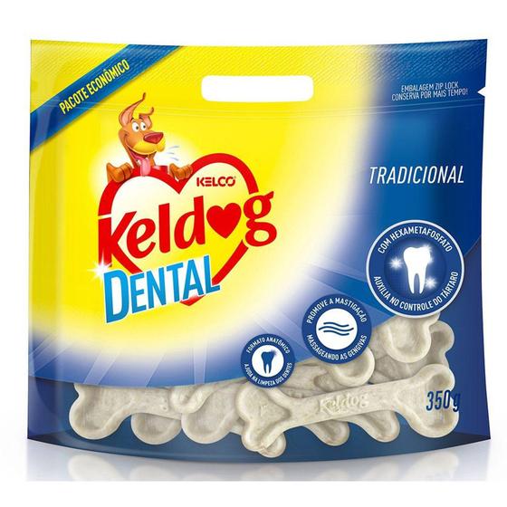 Imagem de Ossinho para Cães Keldog Dental Francês 350g - Osso Dental Francês para cachorro