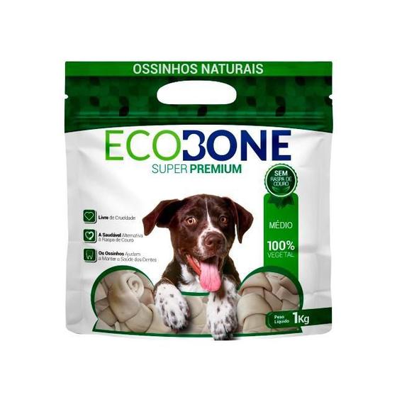 Imagem de Ossinho Vegetal Medio 1Kg Ecobone - Aprox 09 Un