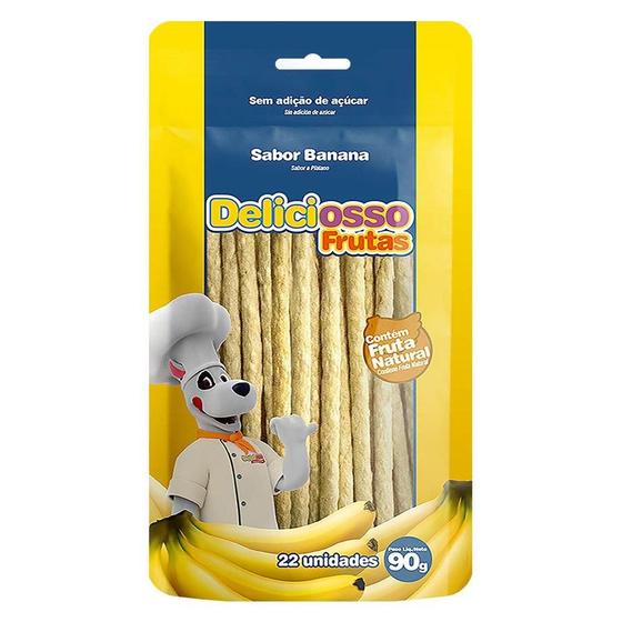 Imagem de Ossinho XisDog Deliciosso Frutas Banana - 90 g