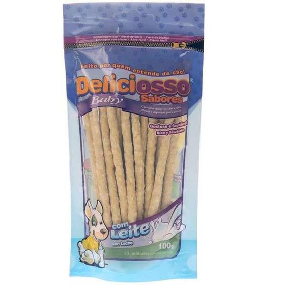 Imagem de Osso Deliciosso Baby Leite Palito Fino 100G