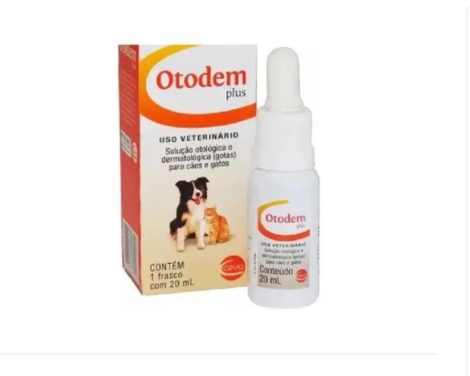 Otodem Plus 20ml Solução Otológica Otite Cães E Gatos - Ceva Menor preço em Otodem Plus 20ml Solução Otológica Otite Cães E Gatos - Ceva