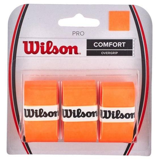 Imagem de Overgrips Wilson Pro Confortáveis (3 Unidades) - Laranja Queimada