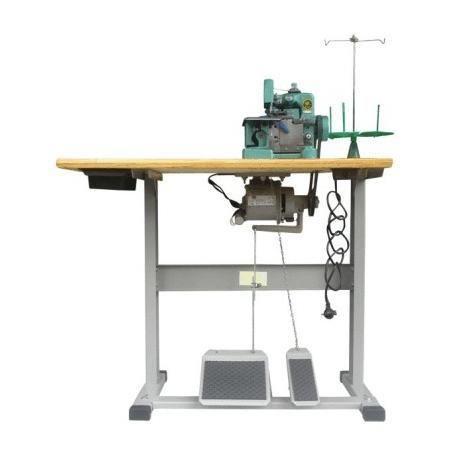 Imagem de Overlock 3 Fios Semi industrial completa com mesa e motor