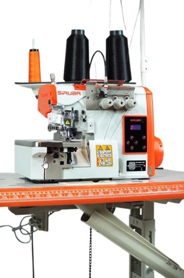 Imagem de Overlock com BK- Correntinha- 537QEBK-Siruba-220v