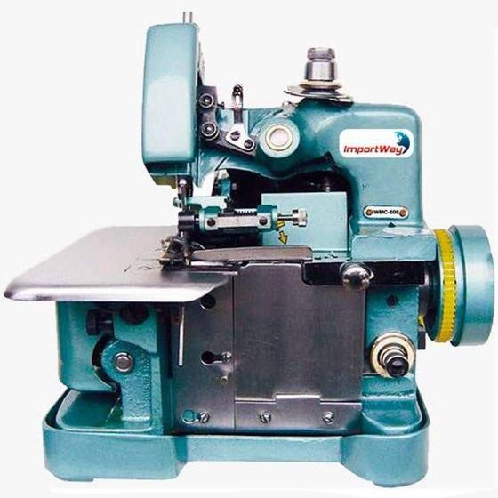 Imagem de Overlock Máquina de Costura Semi Industrial Overloque Portátil 3 Linhas 110v  IWMC-5061