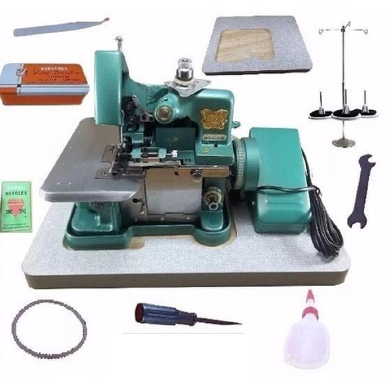 Imagem de Overlock Portátil Semi Industrial+tabua-