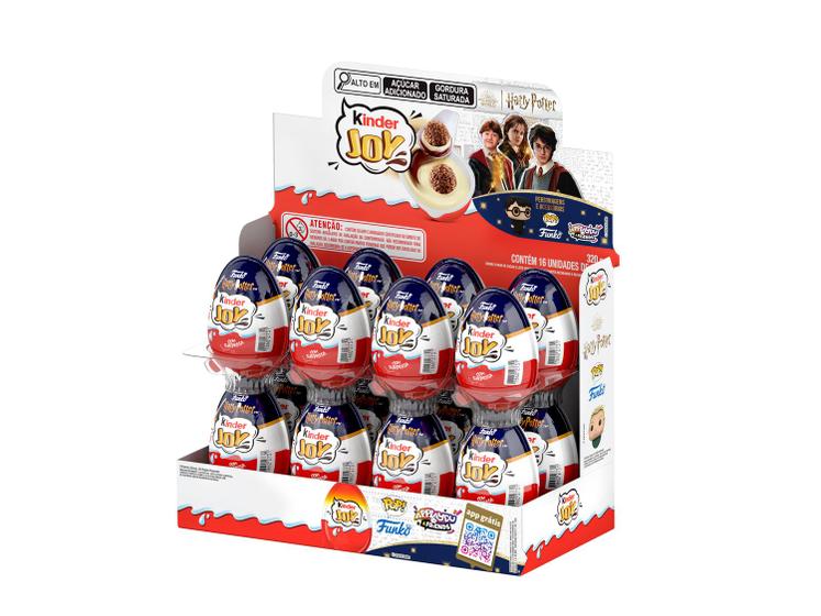 Imagem de Ovinho de Chocolate Kinder Joy Chocolate ao Leite 320g Display com 16 Unidades Ferrero