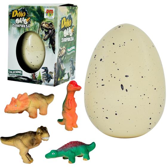 Imagem de Ovo Choca Dino Cresce Na Água Unidade Surpresa 11 Cm - Dm Toys