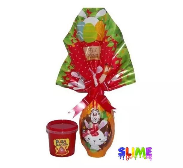 Ovo De Pascoa 250 Gramas Com Slime Menor preço em Ovo De Pascoa 250 Gramas Com Slime
