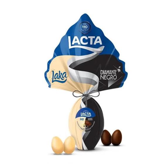 Imagem de Ovo De Páscoa Chocolate Laka/Diamante Negro 500G Lacta