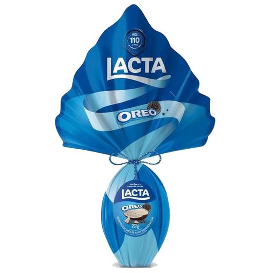 Ovo De Páscoa Chocolate Oreo 257g Lacta Menor preço em Ovo De Páscoa Chocolate Oreo 257g Lacta
