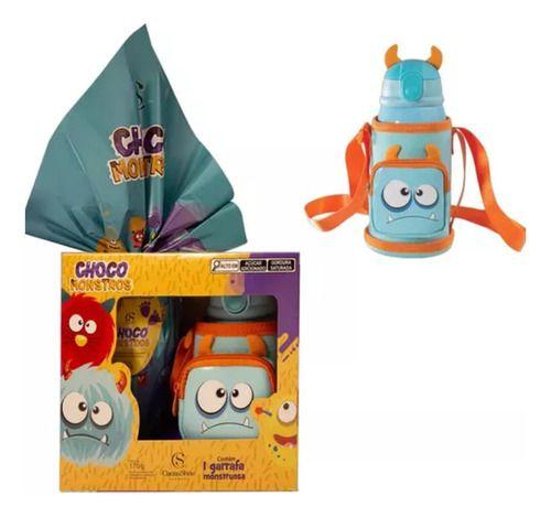 Ovo De Páscoa Chocomonstros CS Garrafa Térmica Bolsa Infantil Criança Chocolate 170g Menor preço em Ovo De Páscoa Chocomonstros CS Garrafa Térmica Bolsa Infantil Criança Chocolate 170g