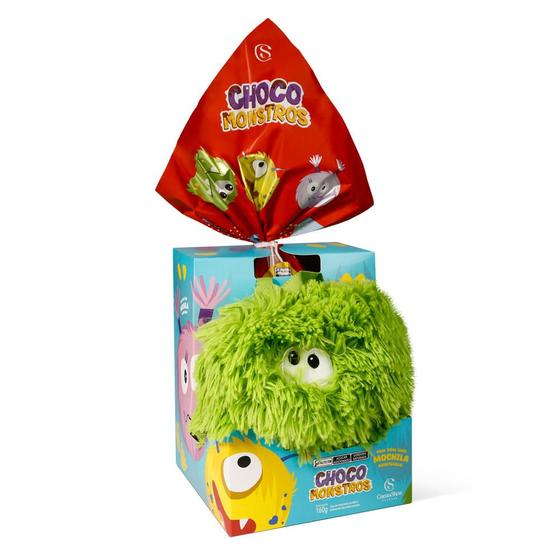 Ovo de Páscoa Chocomonstros Mochila Ludovico 160g Cacau Show Menor preço em Ovo de Páscoa Chocomonstros Mochila Ludovico 160g Cacau Show