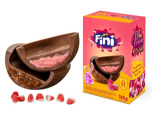 Ovo de Páscoa Havanna e Fini com Recheio de Morango e DDL 165G Menor preço em Ovo de Páscoa Havanna e Fini com Recheio de Morango e DDL 165G