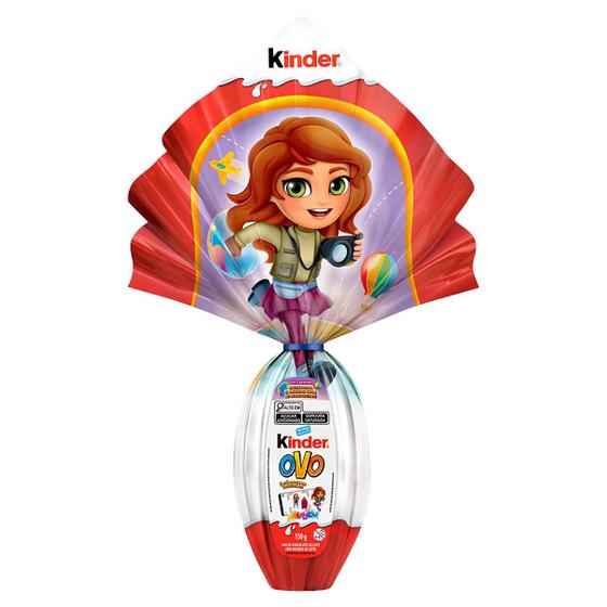 Imagem de Ovo de páscoa kinder ovo menina 150grs - envio imediato