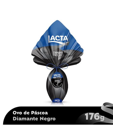 Imagem de Ovo de Páscoa Lacta Diamante Negro 176G