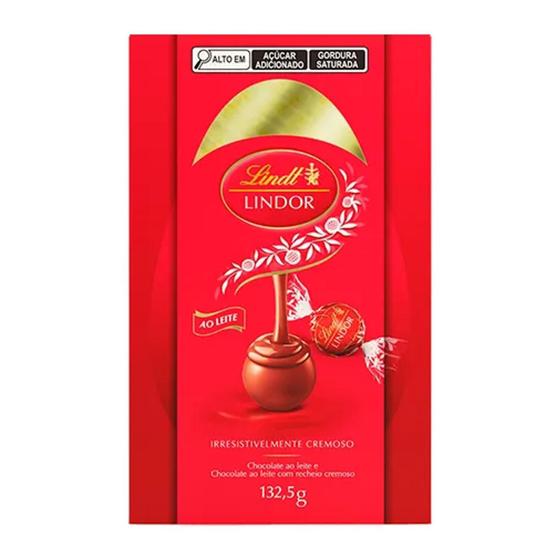 Imagem de Ovo De Páscoa Lindt Lindor Ao Leite 132,5G