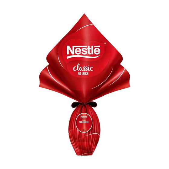 Ovo de Páscoa Nestlé Classic ao Leite 199g Menor preço em Ovo de Páscoa Nestlé Classic ao Leite 199g