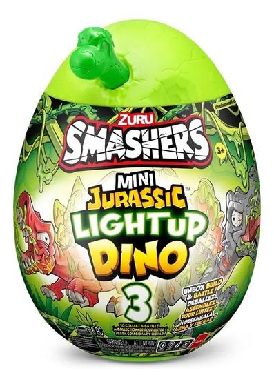 Imagem de Ovo Dinossauro Smashers Light Verde Série 1 Médio Ed 2023
