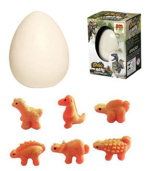 Imagem de Ovo Surpresa Dinossauro Choca Nasce Cresce na Água Colecionável 6 CM - Dm brasil