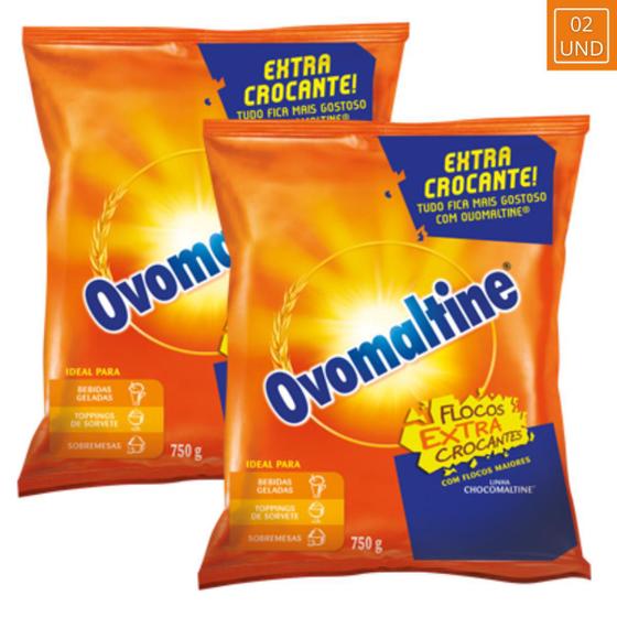 Imagem de Ovomaltine Flocos Crocantes 750G - 2 Unid