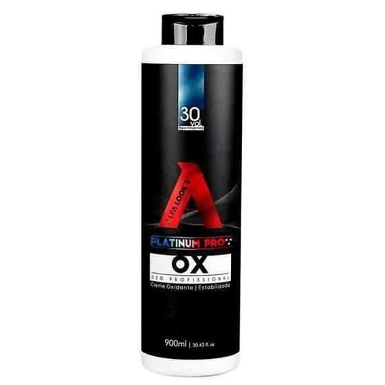 Imagem de Ox 30Vol Alfa Looks Kit Platinum Pro 900Ml