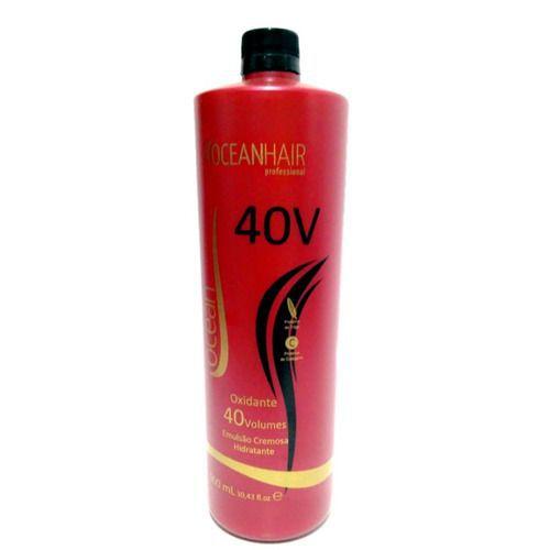 OX Água Oxigenada Ocean Hair Para Pó Descolorante 900ml Coloração de Cabelo Magazine Luiza