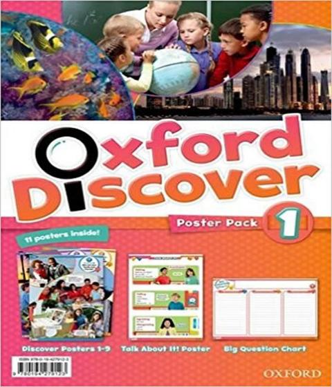 Imagem de Oxford discover 1   posters pack