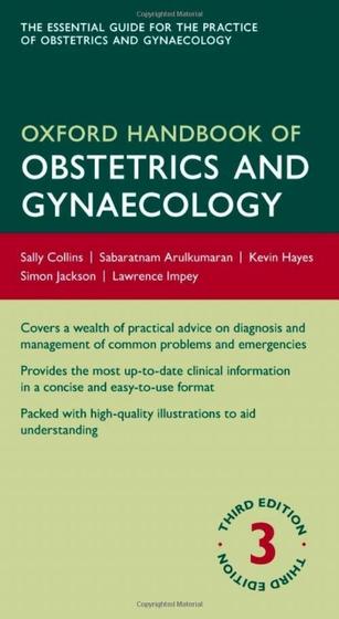 Imagem de Oxford handbook of obstetrics and gynaecology - OXFORD UNIVERSITY PRESS  