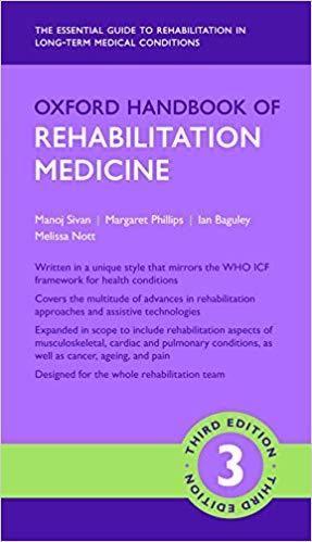 Imagem de Oxford handbook of rehabilitation medicine