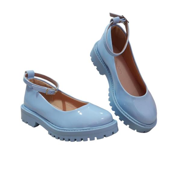 Oxford Infantil Sapato Boneca Verniz Maria Lua Barbie 1958