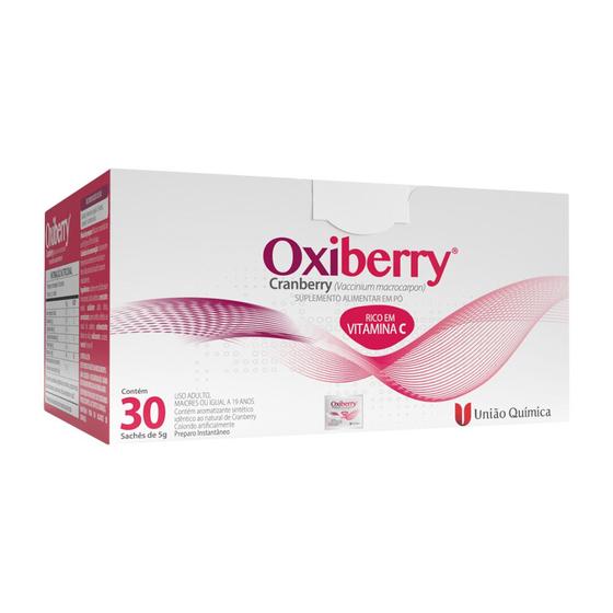 Imagem de Oxiberry Cranberry 30 Sachês De 5g - União Química