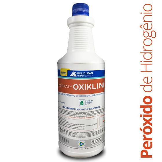 Imagem de Oxiklin Limpador Com Peróxido De Hidrogênio Multiuso Desinfecção Ambientes 1L Oirad